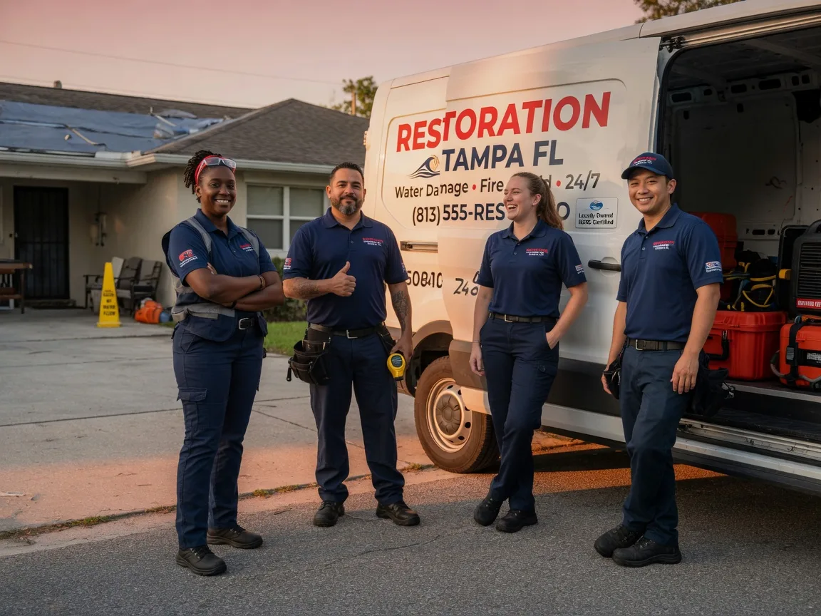 Water Damage Restoration company in Sarepta, LA