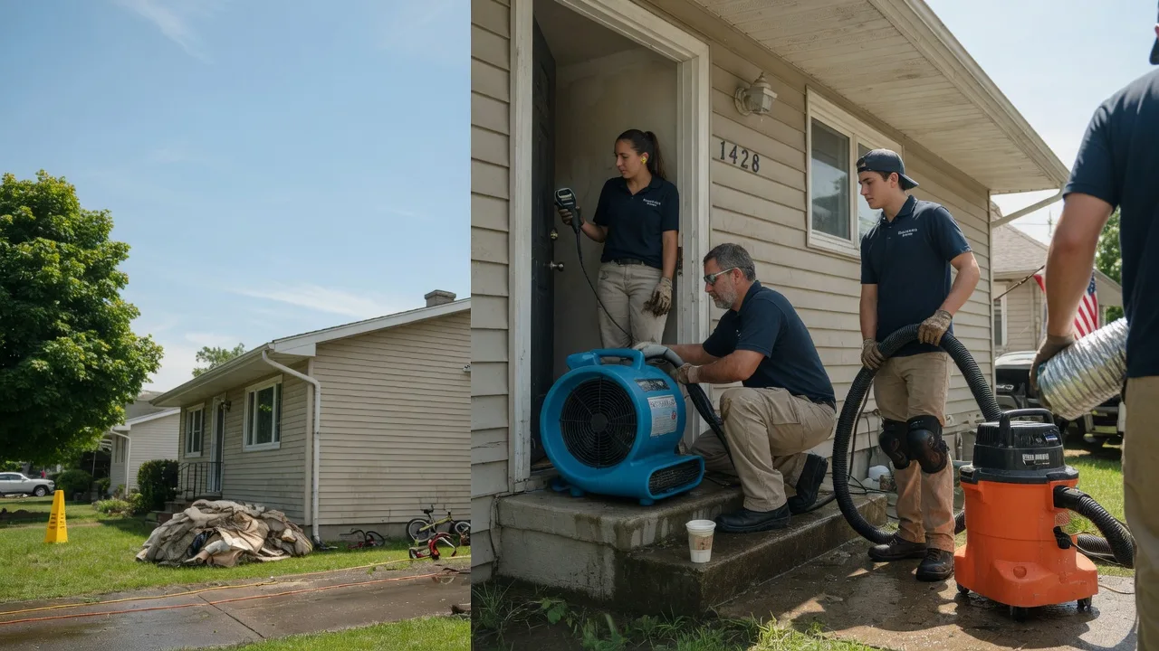 Water Damage Restoration in Sarepta, LA near me